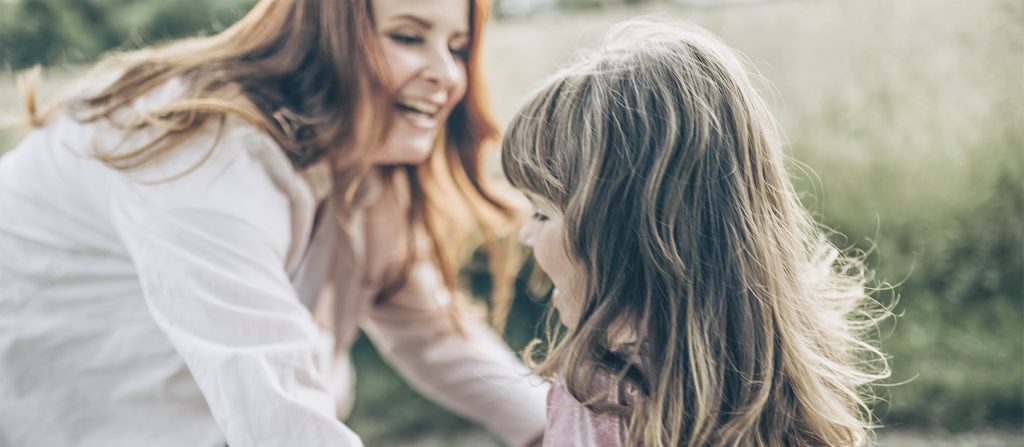 Woman with girl